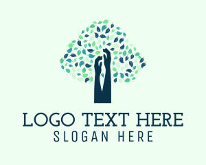 Tree Planting - Foundation Park Tree logo design