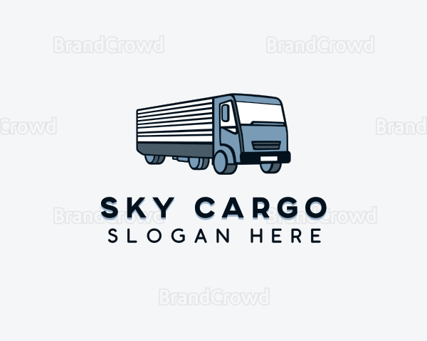 Delivery Truck Logistics Logo