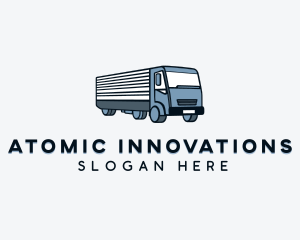 Delivery Truck Logistics Logo