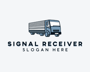 Delivery Truck Logistics Logo