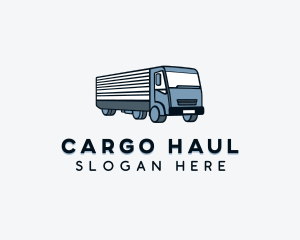 Delivery Truck Logistics logo design