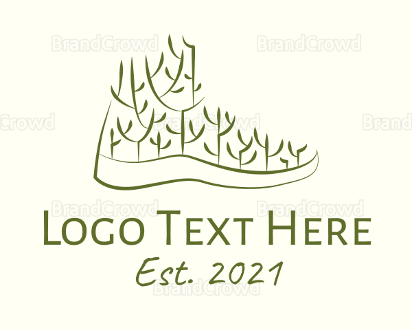 Eco Friendly Sneakers Logo