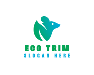 Wild Eco Mouse logo design