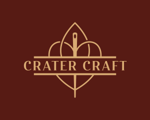 Tailor Craft Needle logo design