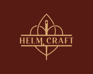 Tailor Craft Needle logo design