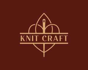 Tailor Craft Needle logo design