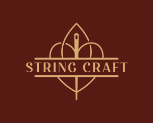 Tailor Craft Needle logo design