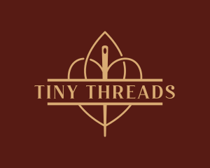 Tailor Craft Needle logo design