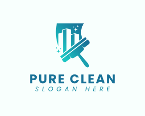 Wiper Clean City logo design