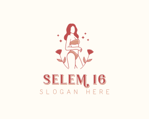 Floral Fashion Bikini Logo