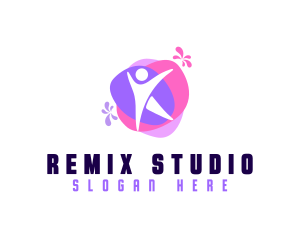 Multimedia Human Studio logo design