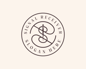 Tailor Alteration Letter S  logo design