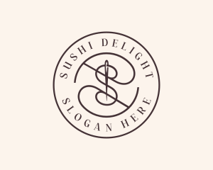 Tailor Alteration Letter S  logo design