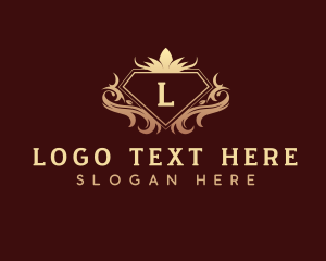 Tailor - Luxury Diamond Decorative Crest logo design