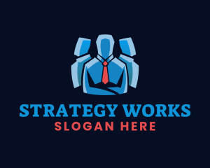 Businessman Corporate Employee logo design