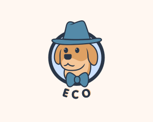 Puppy Dog Cartoon Logo
