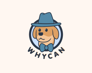 Puppy Dog Cartoon Logo