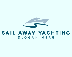 Yacht Sea Transport  logo design