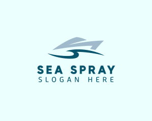 Yacht Sea Transport  logo design