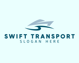 Yacht Sea Transport  logo design