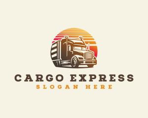 Haulage - Truck Haulage Delivery logo design