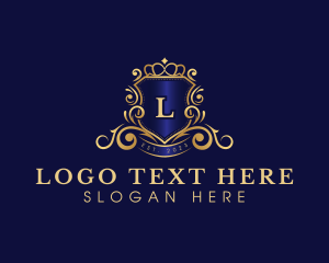 Luxury Shield Royal Logo