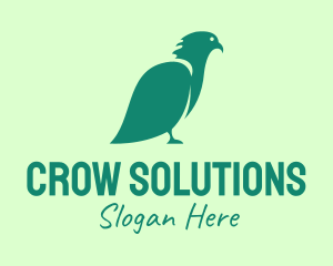 Green Eco Bird logo design