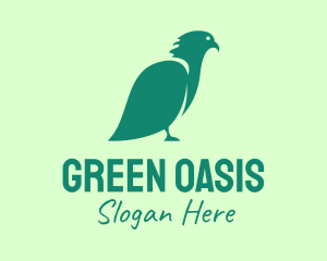 Green Eco Bird logo design