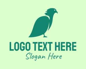 Green Eco Bird Logo