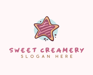 Sweet Star Cookie logo design