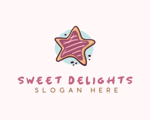 Sweet Star Cookie logo design