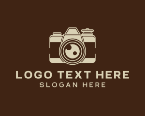 Dslr - Photographer Camera Media logo design