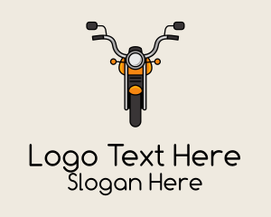 Biker Gang Motorcycle  Logo