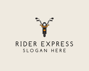 Rider - Biker Gang Motorcycle logo design