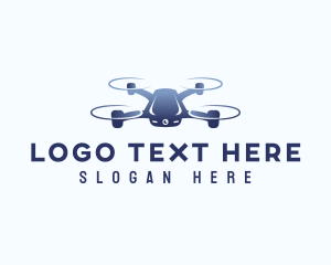 Camera - Drone  Tech Videography logo design