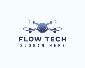 Drone  Tech Videography logo design