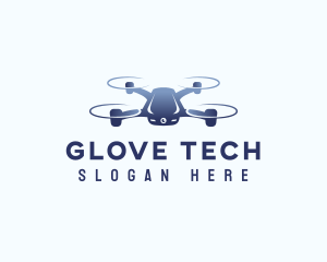 Drone  Tech Videography logo design