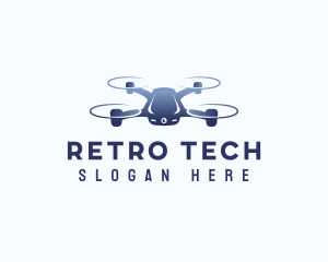 Drone  Tech Videography logo design