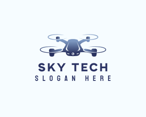 Drone  Tech Videography logo design