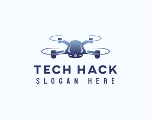 Drone  Tech Videography logo design