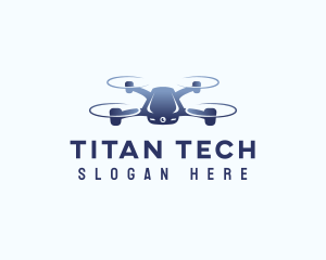 Drone  Tech Videography logo design