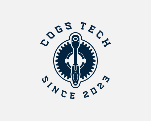 Cog Mechanic Garage logo design