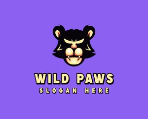 Wild Tiger Animal logo design