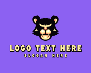 Wildlife - Wild Tiger Animal logo design