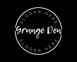 Grunge - Rainbow Grunge Artist logo design