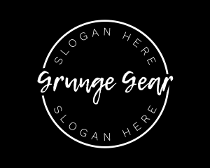 Grunge - Rainbow Grunge Artist logo design