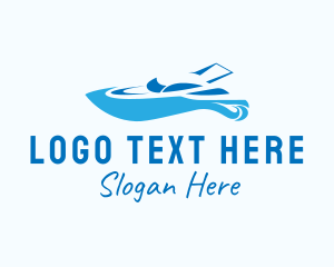 Blue Yacht Vehicle  Logo