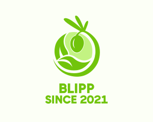 Gardening - Green Organic Olive logo design