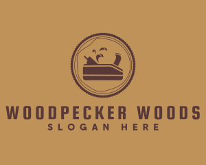 Saw Wood Planer Tool  logo design