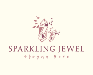 Boutique Gemstone Jewel logo design